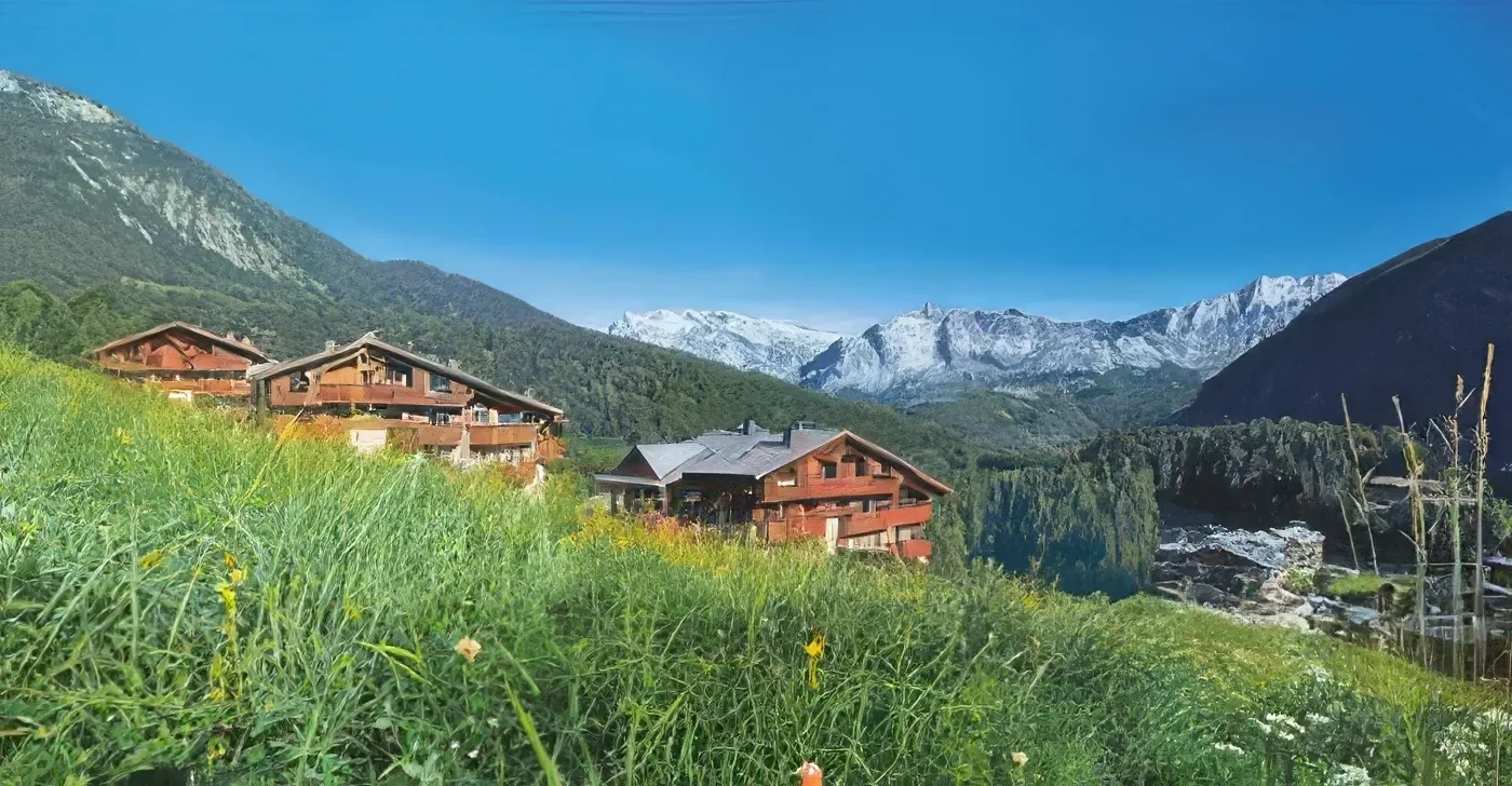 Summer landscape at Les Hauts de Chavants